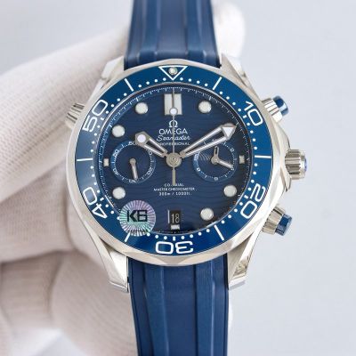 TVS Factory Omega Seamaster 300m 44mm 9900 Movement Silver Case Ceramic Bezel Men Watch